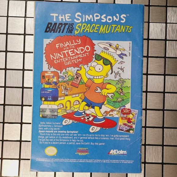 Super Mario Bros. #4 Valiant Comics Nintendo 1991 Video Game - Picture 2 of 5